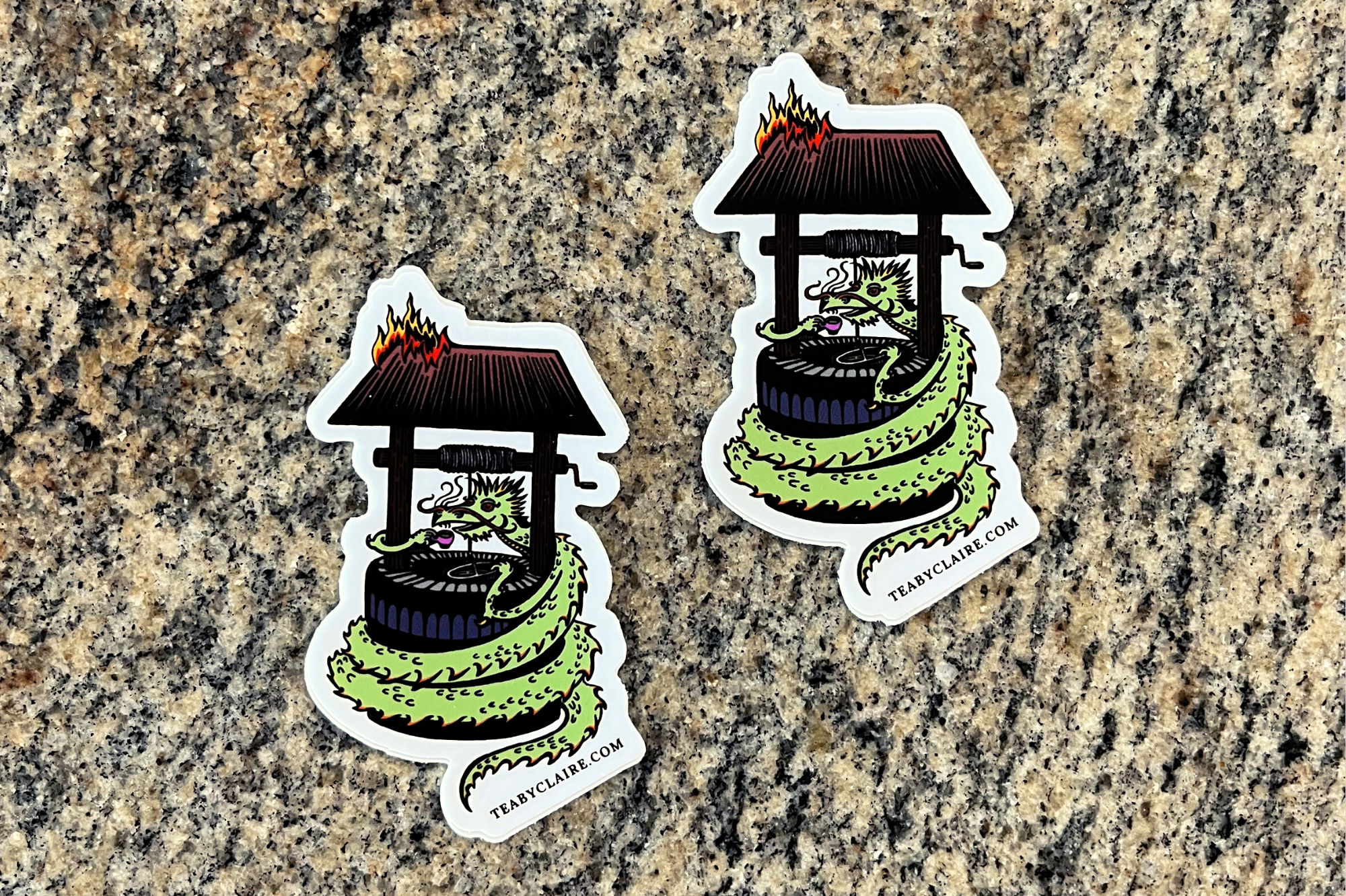 Tea By C Stickers