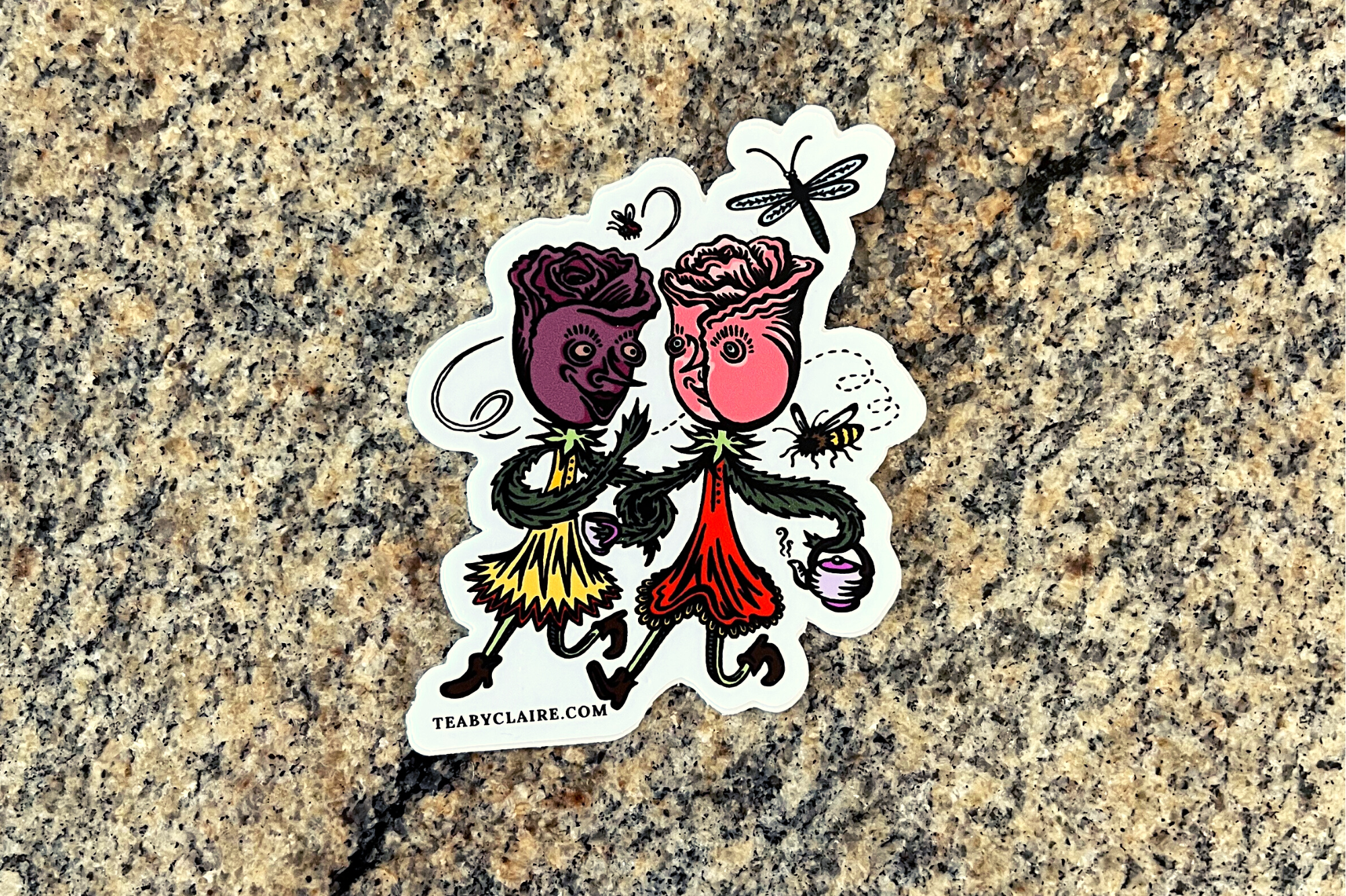 Tea By C Stickers